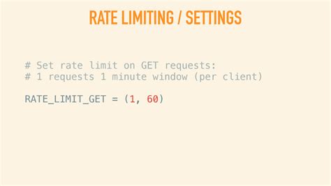 humans eve rest api rate limiting powered
