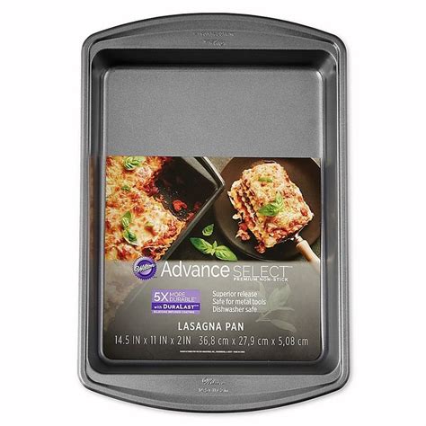 Wilton Advance Select Premium Nonstick 145 Inch X 11 Inch Lasagna Pan