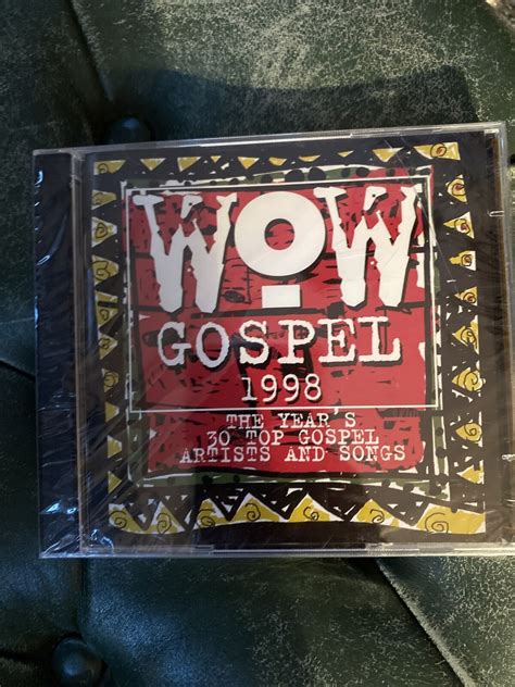 Wow Gospel 1998 New Cd 30 Top Gospel Artists And Songs Ebay
