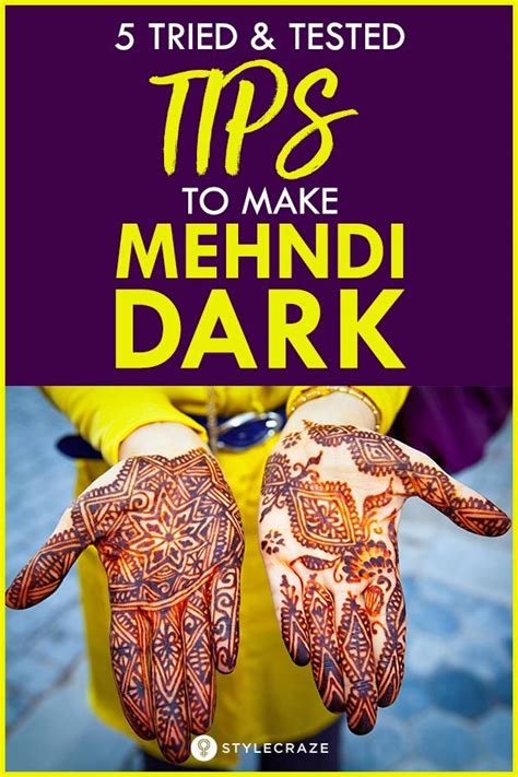 How To Make Mehendi Darker And Long Lasting How To Make Henna Mehndi