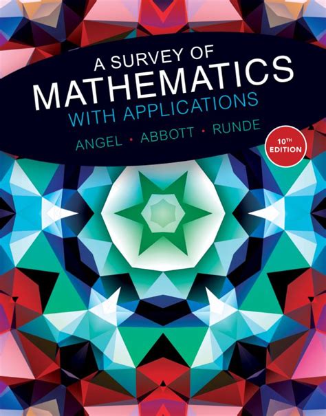 A Survey Of Mathematics With Applications 10th 10e Pdf Ebook Download