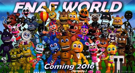 Fnaf World Update 2 Characters Kumsec