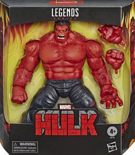 Online Sale Price Comparison Hasbro Marvel Legends Red Hulk Complete Action Figure 2020