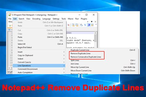 Notepad Remove Duplicate Lines On Windows 1011 Full Guide