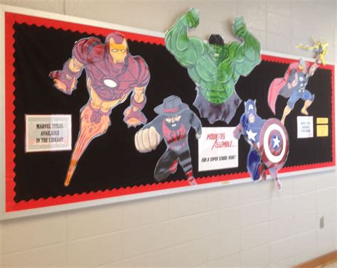 Superhero Bulletin Board