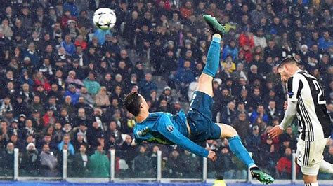 Ronaldos Overhead Kick Against Juventus Wins Uefa Goal Of Season