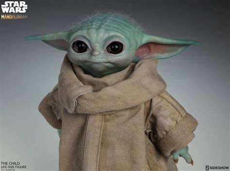 Slideshow Star Wars Réplica Em Tamanho Real Do Baby Yoda