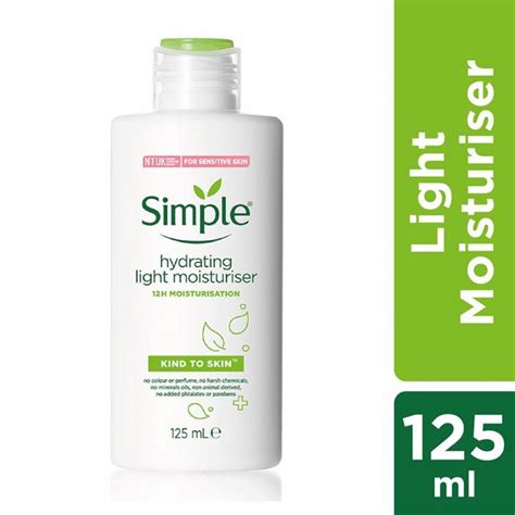 Simple Kind To Skin Hydrating Light Moisturiser 125ml Shopee Malaysia