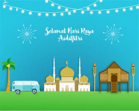 Hari raya is celebrated to mark the end of the month of fasting and abstinence, ramadan. Selamat Hari Raya Wishes 2019 - Contoh YY
