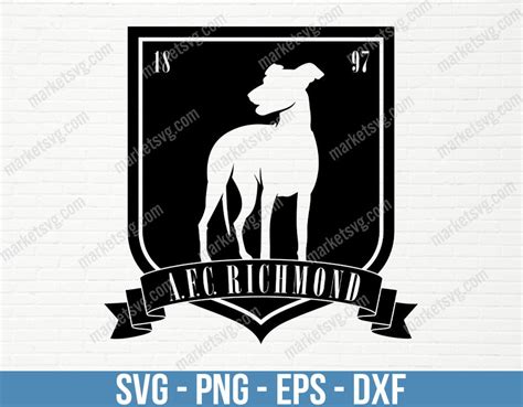 Afc Richmond Logo Svg Afc Richmond Svg Ted Lasso Svg Believe Svg