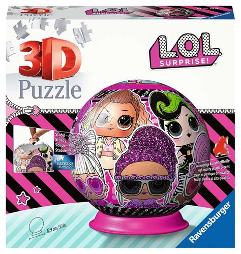 Lol Surprise 3d Puzzle 72pc Shaped 3d Puzzle® 3d Puzzle