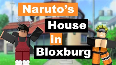 Building Naruto Uzumakis House Roblox Bloxburg Youtube Otosection