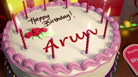 Happy Birthday Arun Youtube