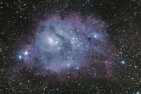 My First Guided Image The Lagoon Nebula Astrophotography