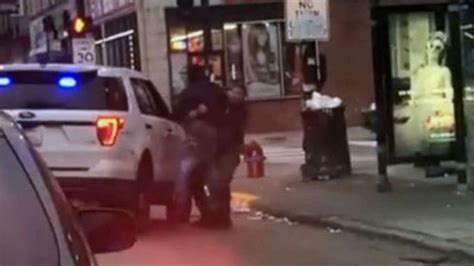 Very Disturbing Video Shows Chicago Police Slamming Man Who Allegedly Spit At Officer To The