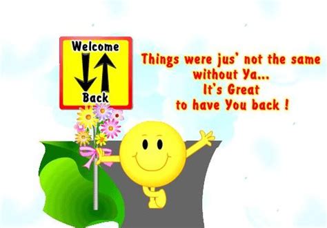 Best welcome back quotes & sayings. Welcome Back Home Quotes. QuotesGram