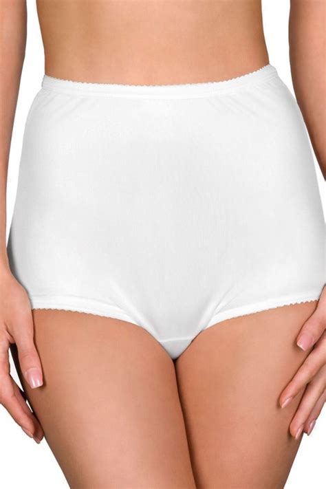 velrose lingerie shadowline panties nylon brief 3 pack