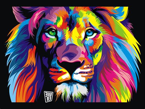 Animal wallpaper focuses on cats, dogs, tiger and so on, you can find your lovely pets or other awesome contents with google material design. colorful, Black Background, Animals, Artwork, Digital Art ...
