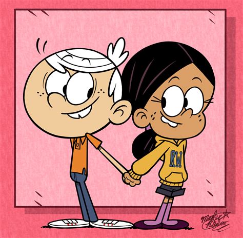 Lincoln And Ronnie Anne By Corbinace On Deviantart The Loud House