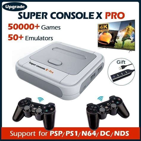 Jual Super Console X Pro 50000 Games Ps1 Psp Dreamcast Nds Emulator