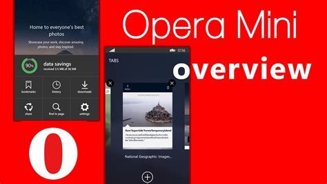 Opera Mini Big Update For Windows Phone Overview Version 8017