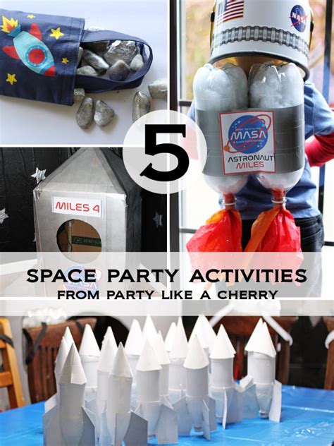 Space Party Activities And Games Party Like A Cherry