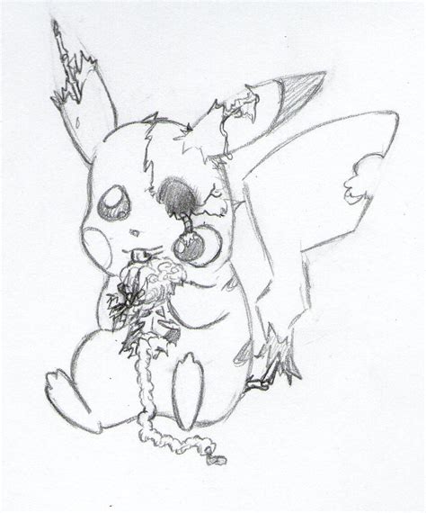 Zombie Pikachu By Lilpumpkinking On Deviantart