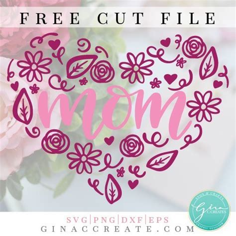 Svg cut files are a graphic type that can be scaled to use with the silhouette cameo or cricut. 15 Free Mother's Day Cut Files for Silhouette and Cricut ...