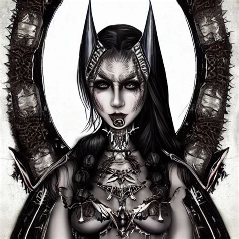 Dark Fantasy Devil S Mistress Highly Detailed Hyperreal Arthub Ai