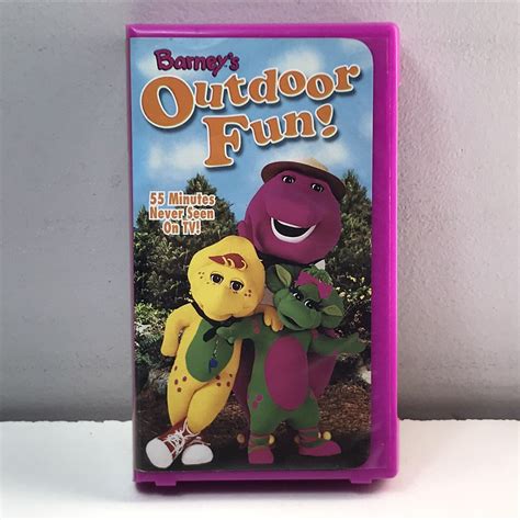Barney Friends Outdoor Fun Vhs Video Tape Buy Get Free Case