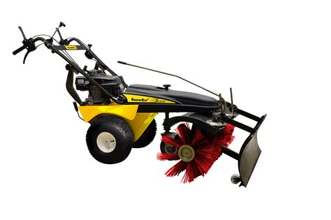 Snowexs New Rotary Broom Provides Ideal Solution For Sidewalk Snow