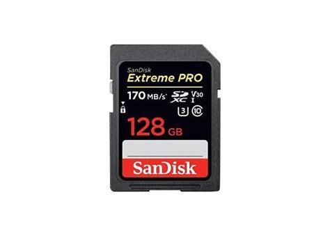 Sandisk Extreme Pro Flash Memory Card 128 Gb Sdxc Uhs I Sdsdxxy