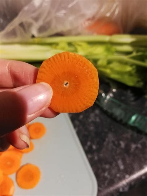 This Carrot Had A Hole Down The Middle Rmildlyinteresting