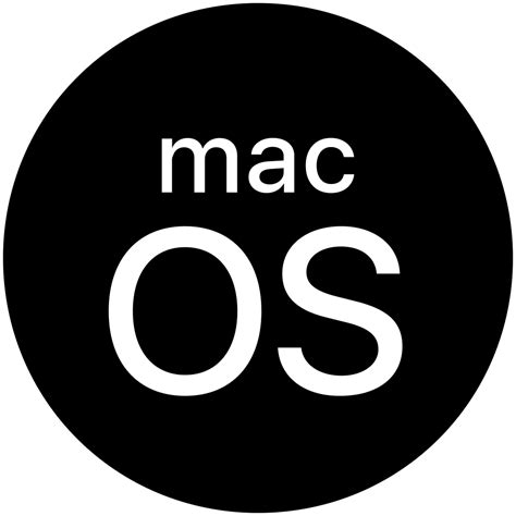 Mac Os Logo Png Transparent Mac Os Logo Vector Clipart Full Size My