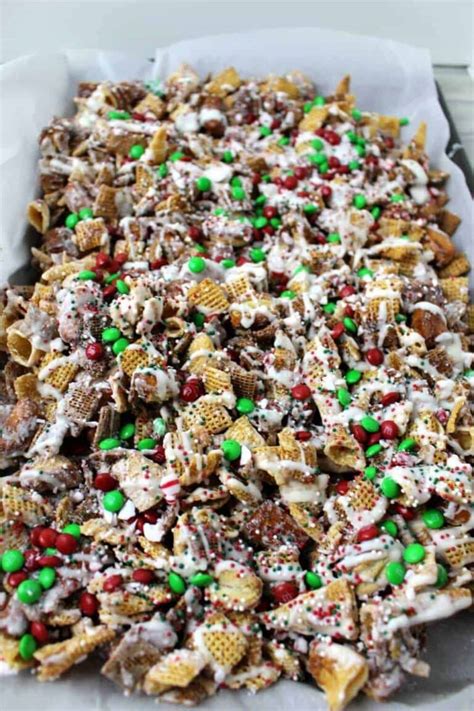 Holiday Christmas Crack Chex Mix Recipe Princess Pinky Girl