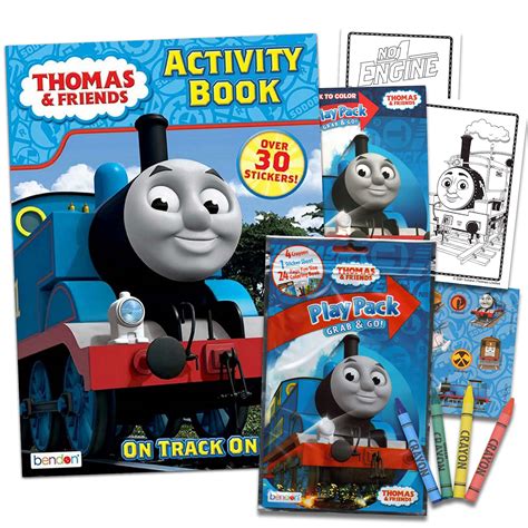 Buy Thomas The Train Coloring And Activity Book Set With Over 90