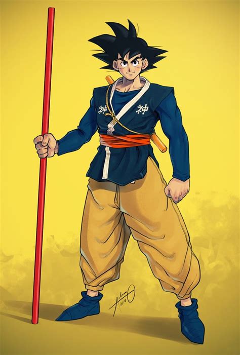 Goku Power Pole Dragon Ball Super Manga Anime Dragon Ball Super