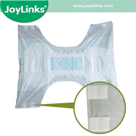Disposable Cloth Like Safety Nappy Adult Diapers With Wetness Indicator