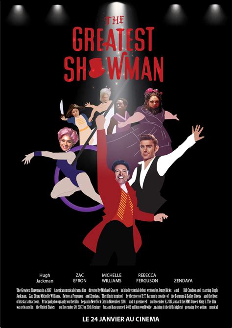 The Greatest Showman Movie Posters On Behance