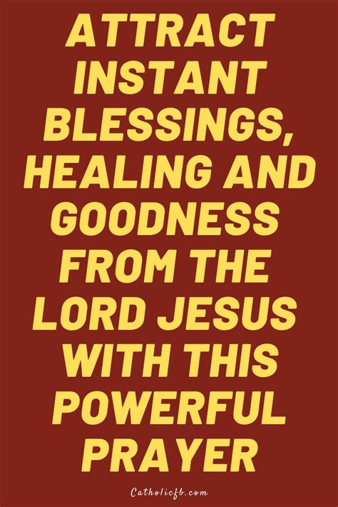 I strongly recommend that you learn the art or science of prayer and put it to work in your life. Attract Instant Blessings, Healing and Goodness from the ...