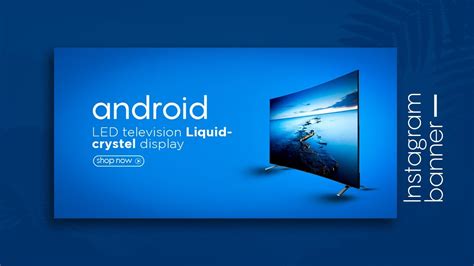 Android Smart Led Tv Banner Design Facebook Banner Design Photoshop