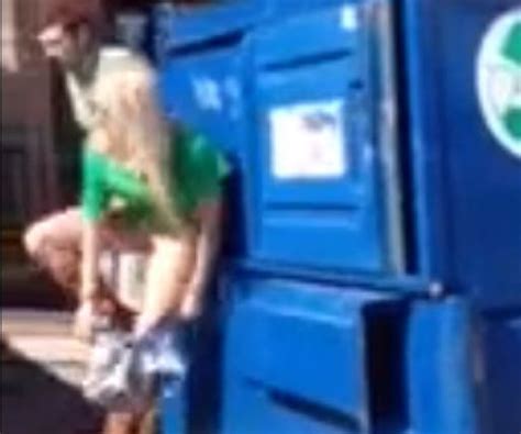 Newark Police Hunt St Patricks Day Couple Who Had Sex Behind Dumpster