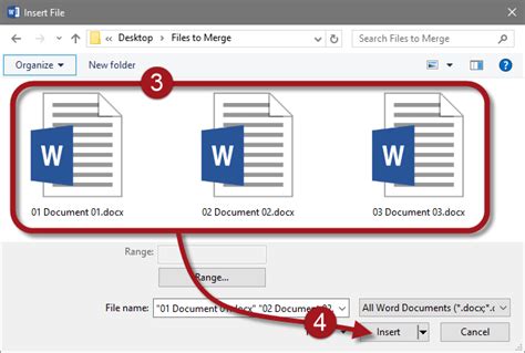 Merge Multiple Word Documents Into A Single Word Document