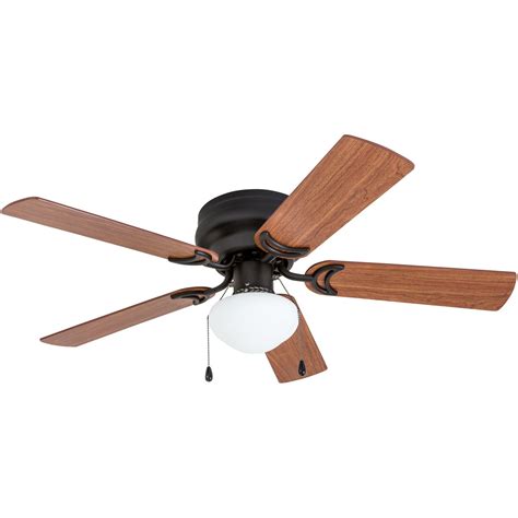 Vintage Style Hugger Ceiling Fan With Light