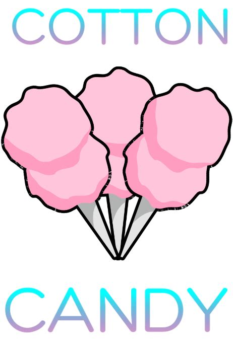 Cotton Candy Sign Template Postermywall