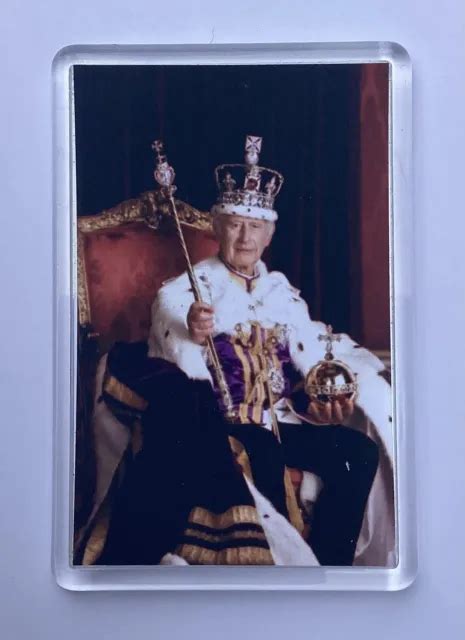 King Charles Iii Coronation 2023 Fridge Magnet 12 Souvenir T Idea