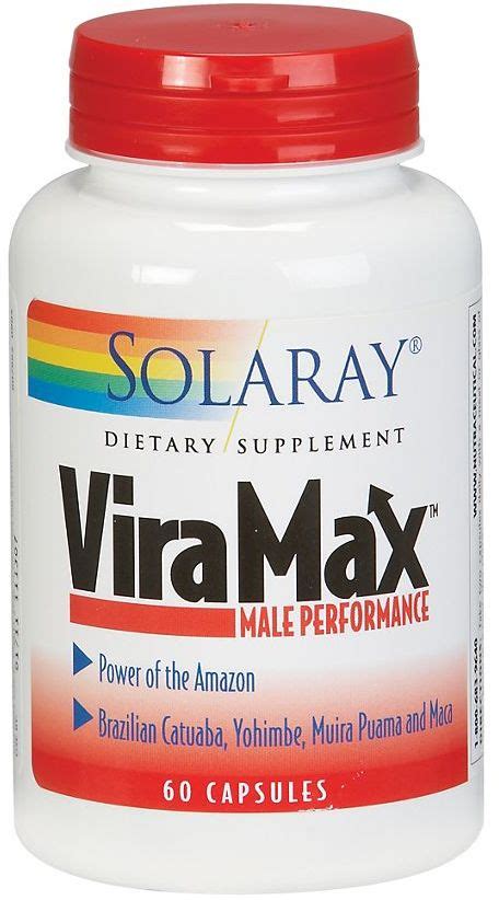 Solaray Viramax Male Performance Save At Priceplow