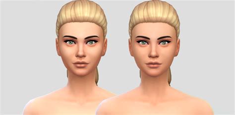 Sims 4 Cc Skin Details Maxis Match Glowklo