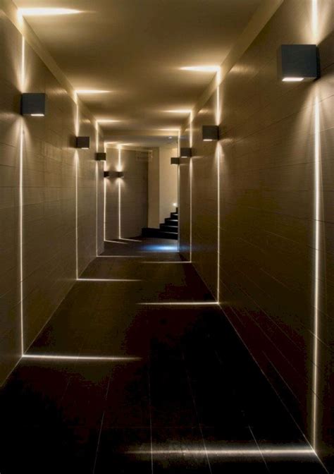 49 Beautiful Corridor Lighting Design For Perfect Hotel Освещение
