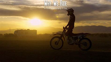 100% of all the donations go to the charity. Why We Ride: The Movie We Need